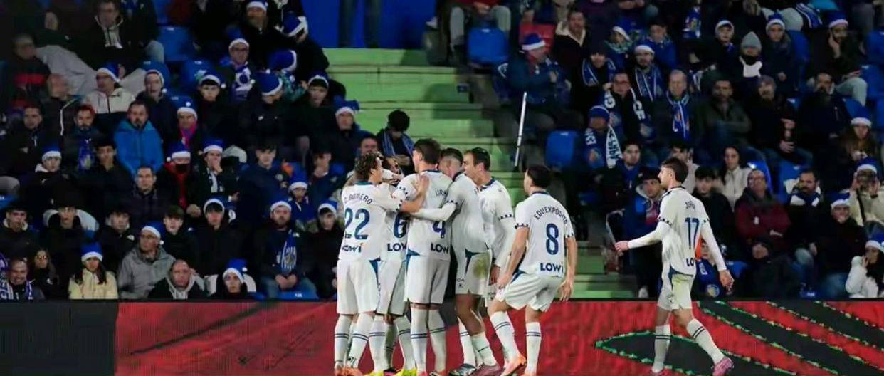 西甲第16轮：西班牙人客场1-0力克赫塔费，豪取联赛四连胜再创佳绩